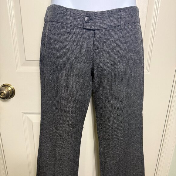 Embargo Evolution Gray Wool-Blend Herringbone Dress Pants – Size 25” - Picture 1 of 5